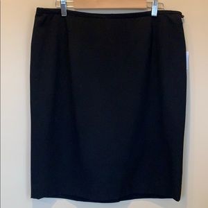 Calvin Klein Modern Suiting Lined Skirt